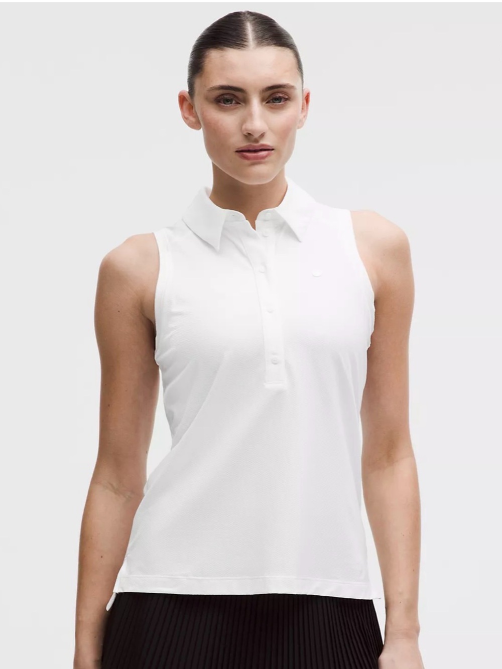 Lululemon Quick-Dry Sleeveless Polo Shirt